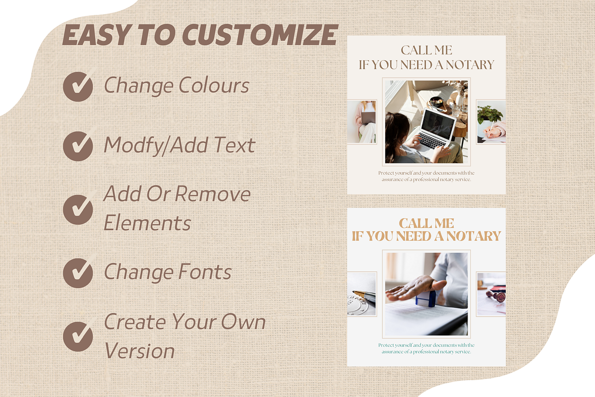 Notary Instagram Templates, a Social Media Template by EliteMatidi (Photo 5 of 7)