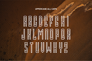 GorjandaLine, a Font by puji_hartono (Thumbnail 4 of 5)