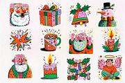 Hand-Drawn Christmas Clipart PNG, an Illustration by Dream Creation (Thumbnail 5 of 5)