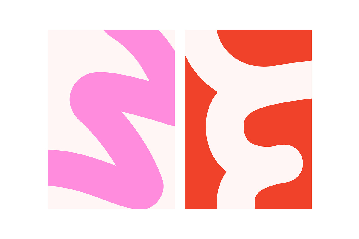 Abstract posters, doodle cards set, a Decorative Illustration by Good Studio (Photo 4 of 12)