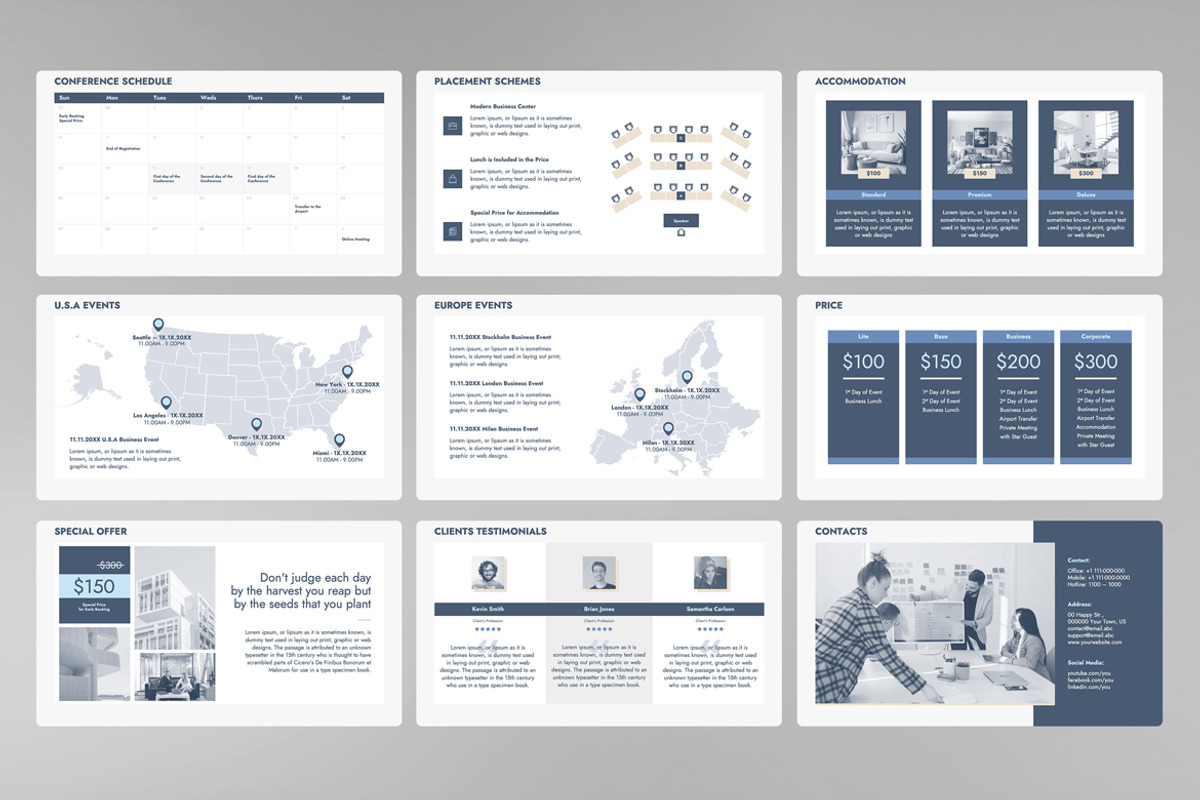 Business Conference Presentation, a Presentation Template by JetzTemplates (Photo 3 of 4)