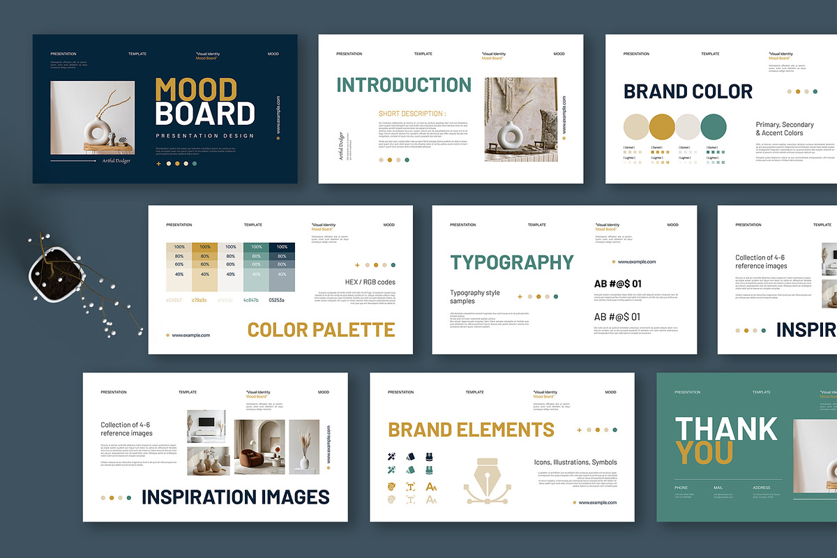 Creative Moodboard Presentation