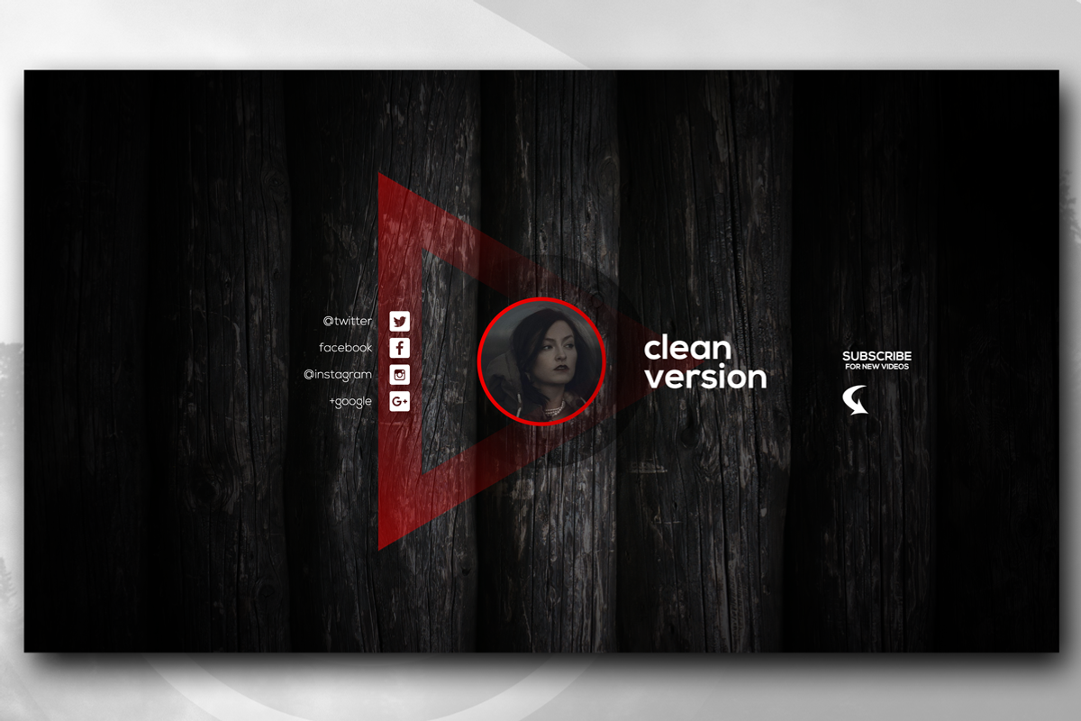 10 Youtube Channel Art Banners vol.2, a Social Media Template by RussGFX (Photo 11 of 12)