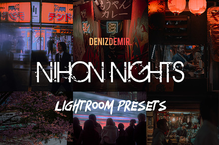 Nihon Nights Street Preset Lightroom, a Preset Add-On by denizdemir.photos