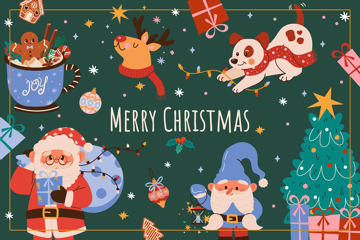 Christmas Graphics, a Decorative Illustration by mmatvi (Photo 1 of 6)
