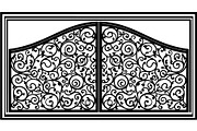 Luxury Ornamental Gate Bundle, a Decorative Illustration by Creativeshirt (Thumbnail 11 of 13)