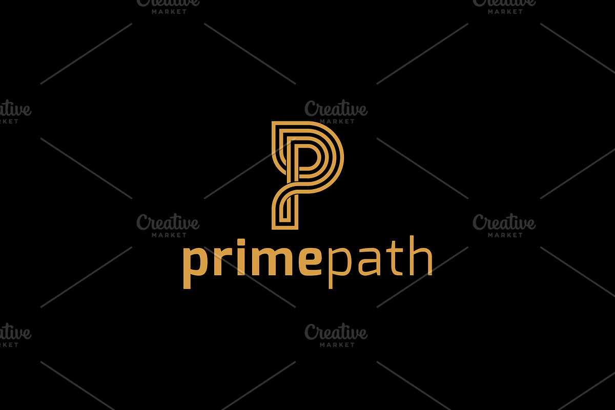 Prime Path Letter P Logo Template, a Branding & Logo Template by Graplick (Photo 4 of 7)