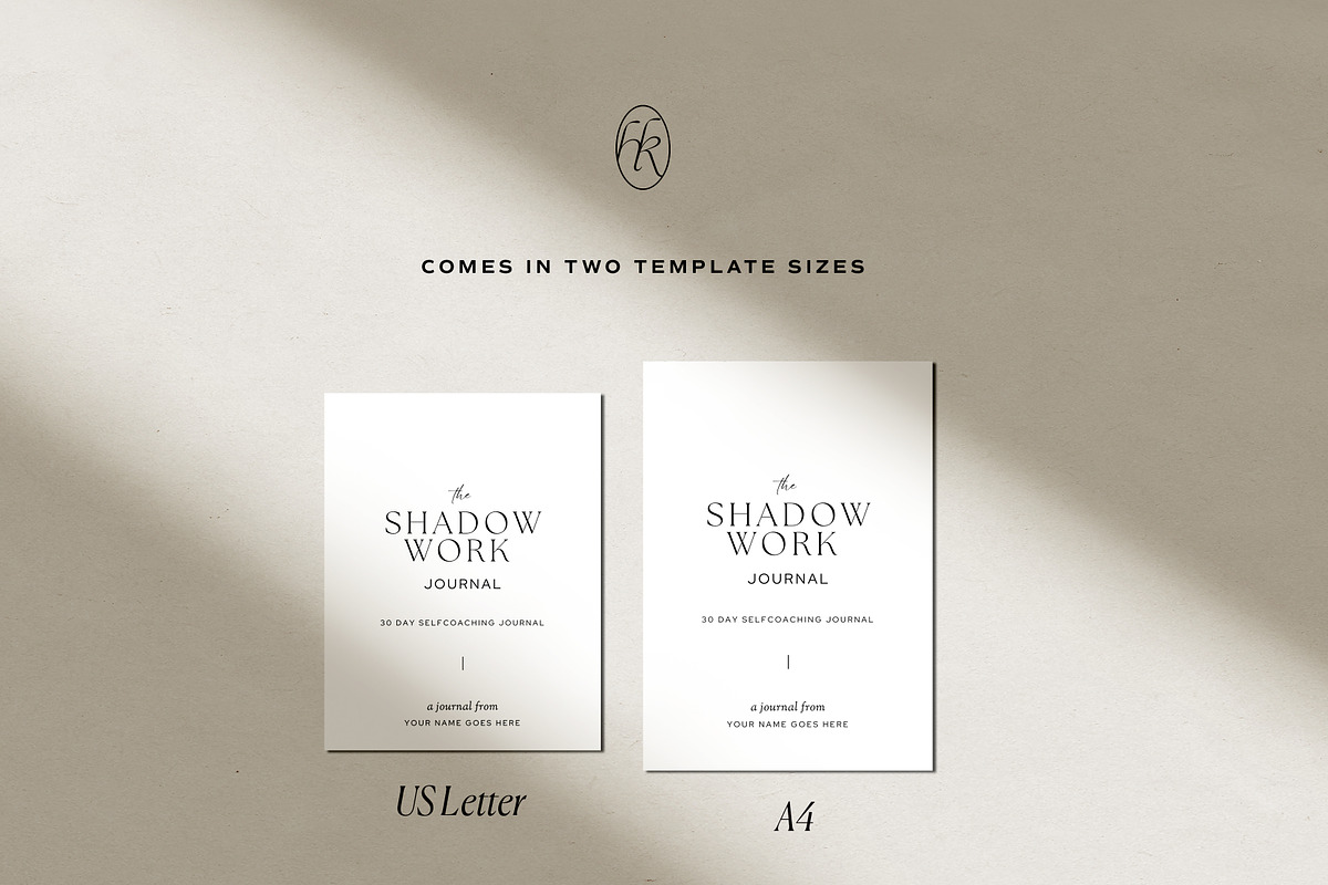 Shadow Work Journal Canva Template, a Presentation Template by HelloKarla (Photo 5 of 6)