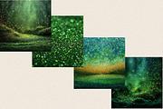 Green Glitter Dust St Patricks Backd, a Pattern Graphic by SVGArt (Thumbnail 2 of 8)