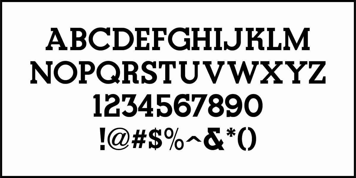 Humorist JNL, a Slab Serif Font by Jeff Levine Fonts (Photo 3 of 5)