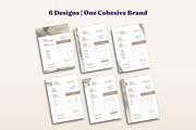 Invoice Templates 6 Designs Word, a Stationery Template by B2 Studio (Thumbnail 3 of 18)