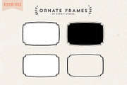 Vector - Ornate Decorative frames, an Object Graphic by Summit Avenue (Thumbnail 3 of 5)