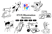 17 UX Illustration | Business, a Work Illustration by Directico Design Kit (Thumbnail 1 of 4)