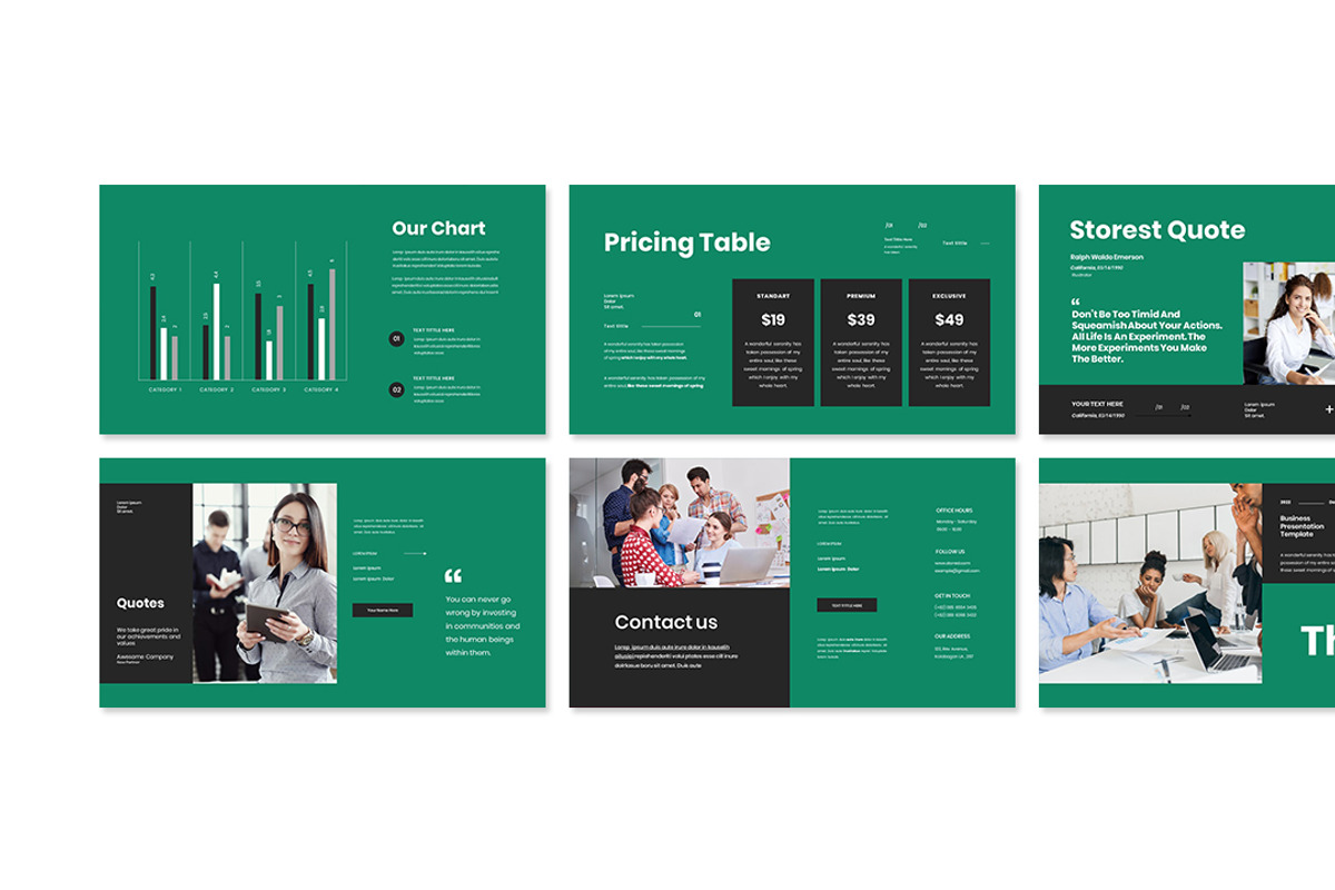 Storest Presentation Template, a Presentation Template by Analogous Temp (Photo 5 of 5)