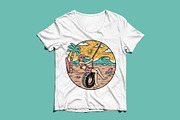 Women having fun on the beach, a Person Illustration by gunaonedesign (Thumbnail 3 of 5)