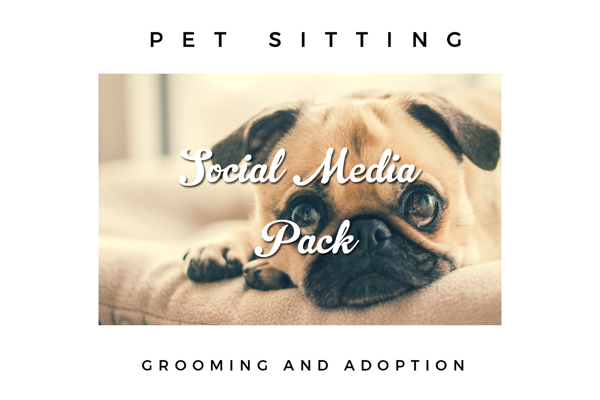 Pet Lovers Social Media Pack, a Social Media Template by RedRiver Studio (Photo 1 of 7)