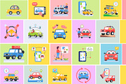Ride Sharing and Transportation Icon, a Duotone Icon by Prosymbols (Thumbnail 5 of 9)