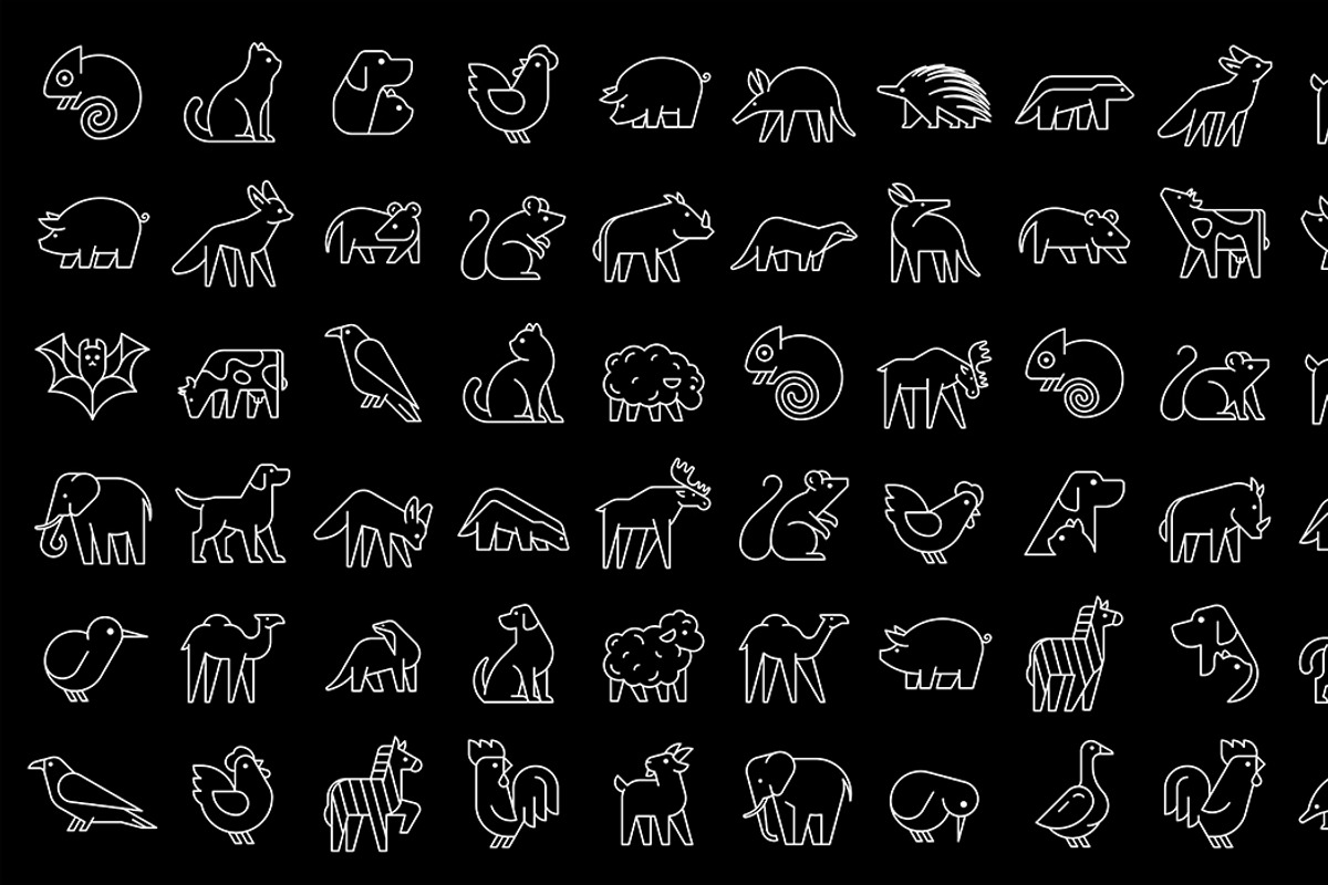 Animal logo set, a Graphic by NataliiaVolyk (Photo 6 of 10)