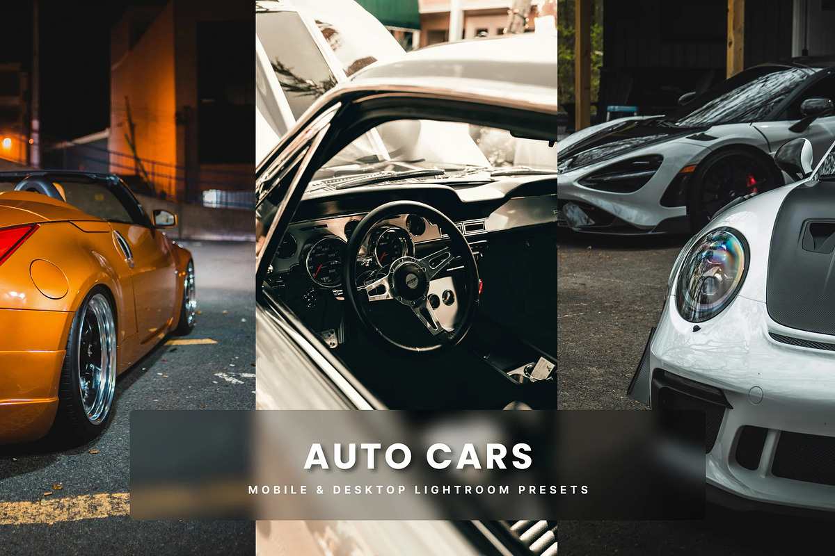 Auto Cars Lightroom Presets, a Preset Add-On by Brand Earth (Photo 1 of 4)