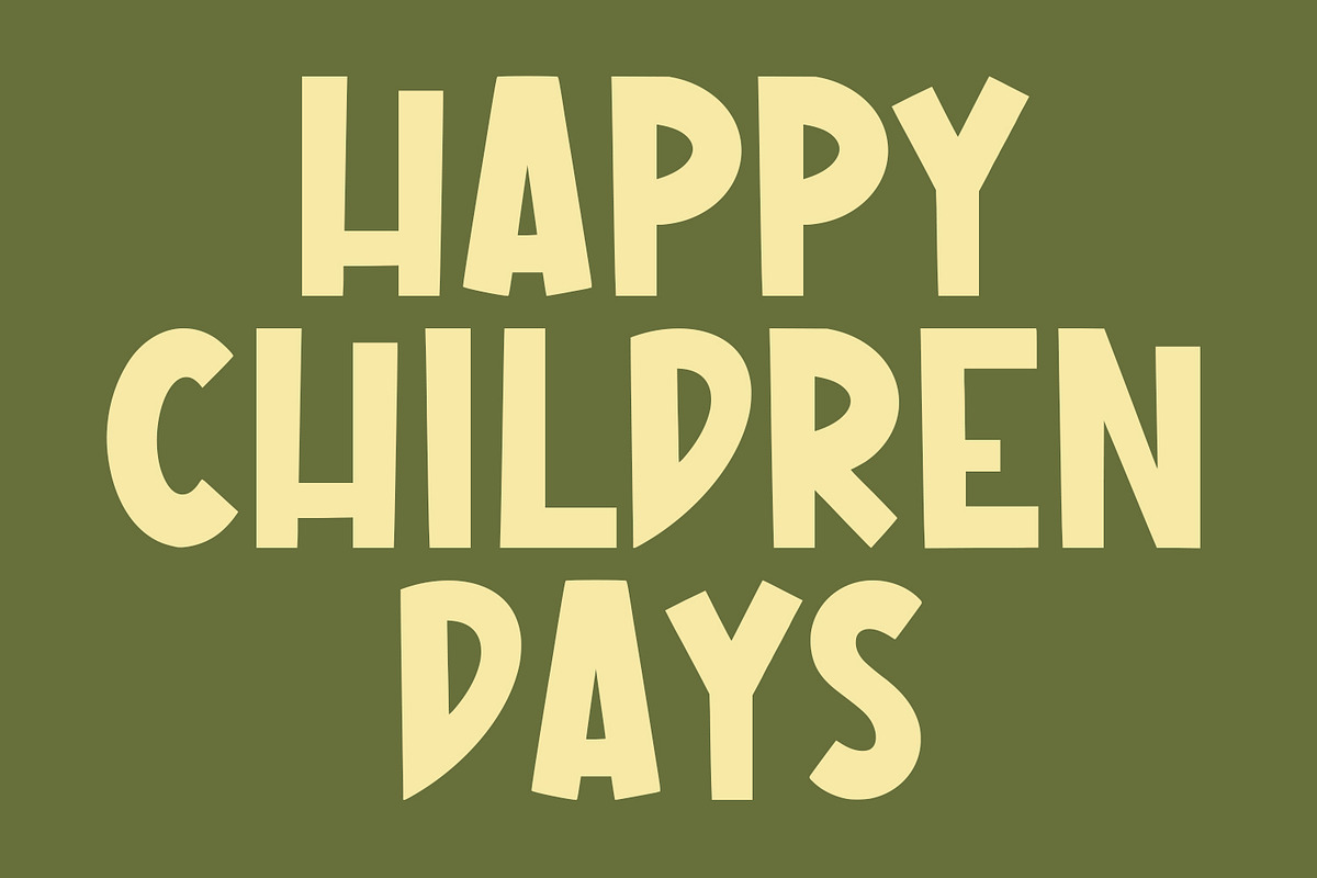 Roobstam Fun Display Font, a Sans Serif Font by Maulana Creative (Photo 3 of 7)