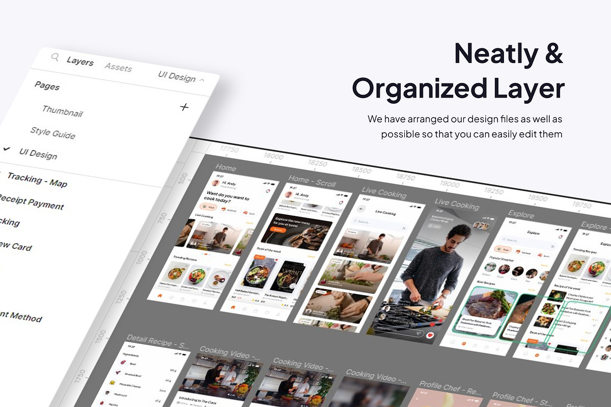 CookBok - Recipe Premium UI KIts App, an App Template by Minialis (Photo 3 of 6)