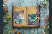 Junk Journal Pages Canva Mock Up, a Marketing Template by Rainbow Makery Design (Thumbnail 5 of 7)