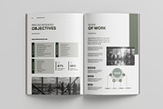 Business Proposal Template, Brochure, a Brochure Template by Niofix (Thumbnail 3 of 6)