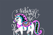 25 UNICORN QUOTES + 9 POSTERS, a Decorative Illustration by karakotsya (Thumbnail 13 of 14)