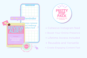 Pretty Pop Instagram Templates Pack, a Social Media Template by HellYeahDesigns (Thumbnail 4 of 9)