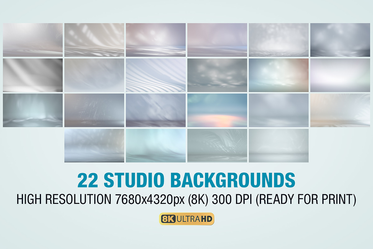 22 Clean Studio Backgrounds, a Background Graphic by Creative Graphics (Photo 2 of 3)