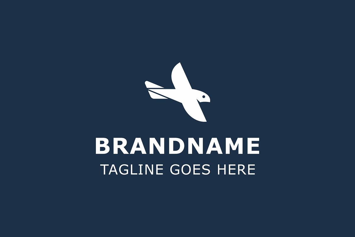 Letter A Flying Bird Logo, a Branding & Logo Template by Pray Art Design Studio (Photo 2 of 2)