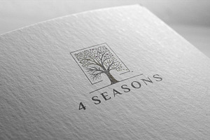 Four Seasons Logo Template