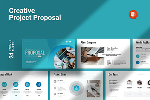 Project Proposal Presentation Templa, a Presentation Template by Studio_Clarity