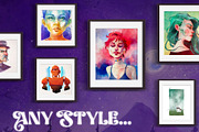 Wicked Watercolour Brushes, a Brush Add-On by Green Room Media (Thumbnail 2 of 23)