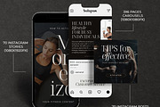 Fitness Coach Instagram Template, a Social Media Template by SwitzerShop (Thumbnail 3 of 8)