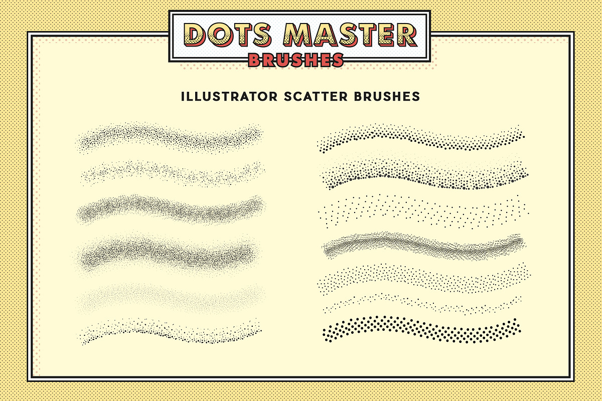 Dots Master Brushes and Patterns, a Brush Add-On by Pykhtik Design Shop (Photo 5 of 8)