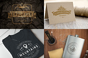 280 Outdoor logos and badges, a Branding & Logo Template by Vasya Kobelev (Thumbnail 57 of 83)