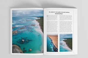 Traveler Magazine Indesign Template