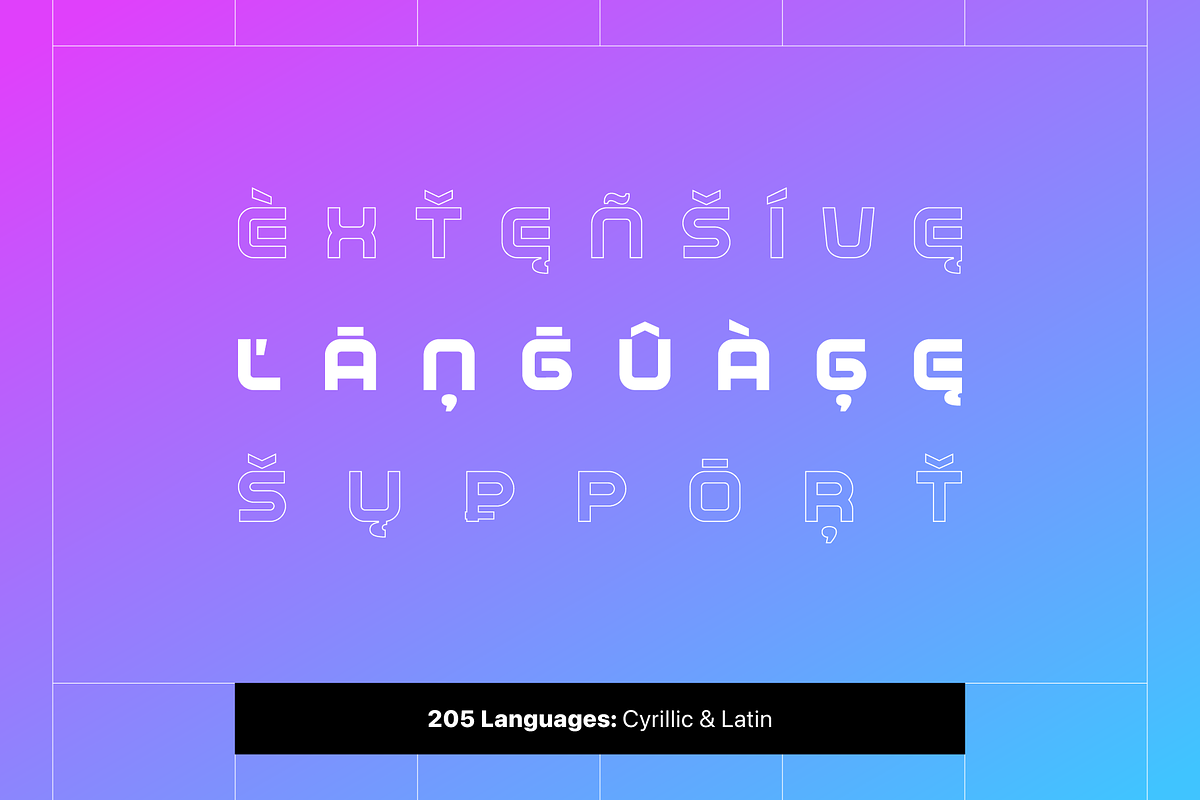 Macego - Geometric Typeface, a Sans Serif Font by alpercakici (Photo 4 of 22)