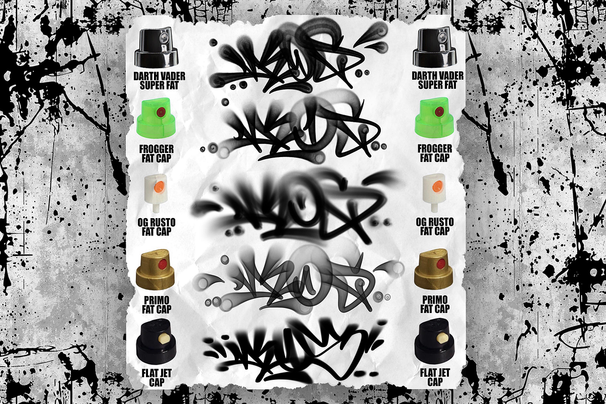 Graffiti Pack For Procreate by IKOS, a Brushes & More by Torus1 (Photo 2 of 11)