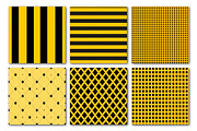 Abstract Yellow Seamless Patterns, a Pattern Graphic by Libby Wishes (Thumbnail 3 of 3)