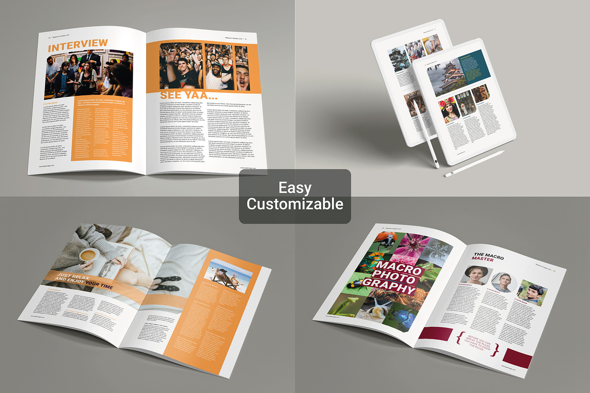 InDesign Magazine Template
