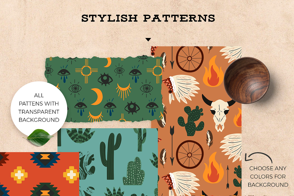Wild West modern design set, an Animal Illustration by Beauty Drops (Photo 5 of 10)