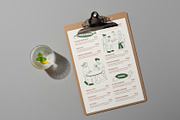 Minimal Retro Coffee Shop Menu, a Stationery Template by Neermana (Thumbnail 3 of 4)