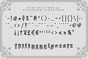 Avertastevia for Tattoo & Liquor, a Blackletter Font by ilhamtaro (Thumbnail 9 of 15)
