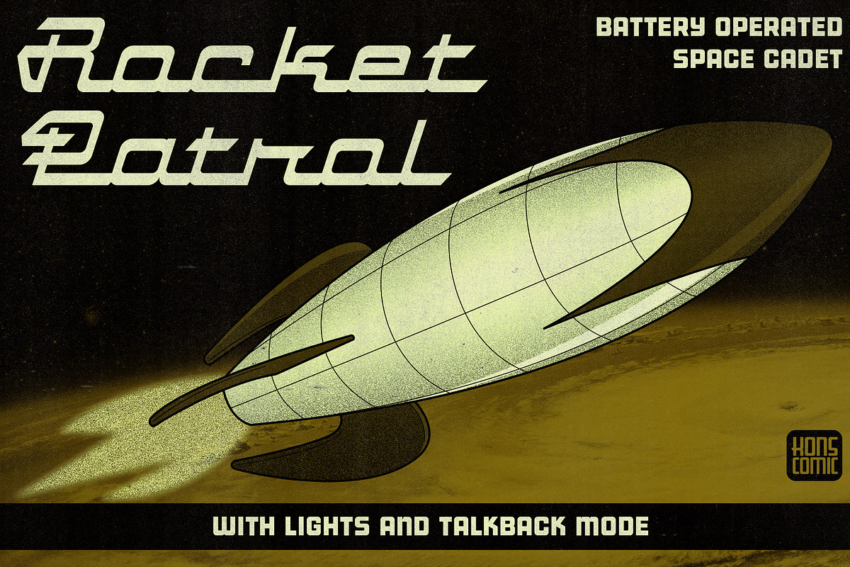 Atompunk - Retro Futurism Fonts, a Font by Konstantine Studio (Photo 5 of 10)