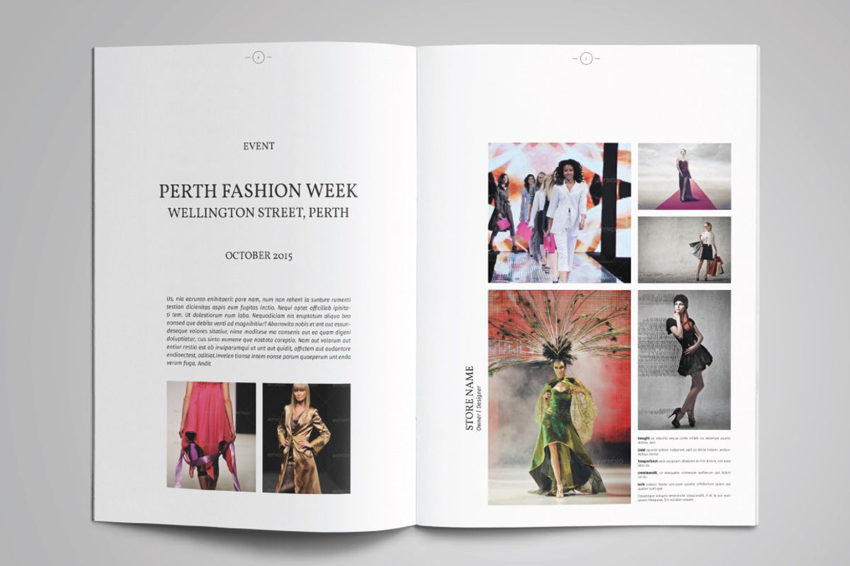 Lookbook | Catalogs Template 2, a Brochure Template by GreenDesign (Photo 3 of 5)