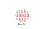 Easter Bunny Seamless Patterns, an Illustration by OlDm_Shop (Thumbnail 9 of 9)