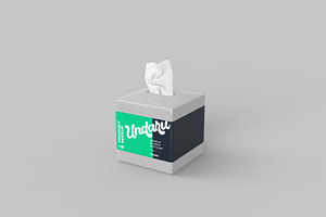 Tissue Box Mockup