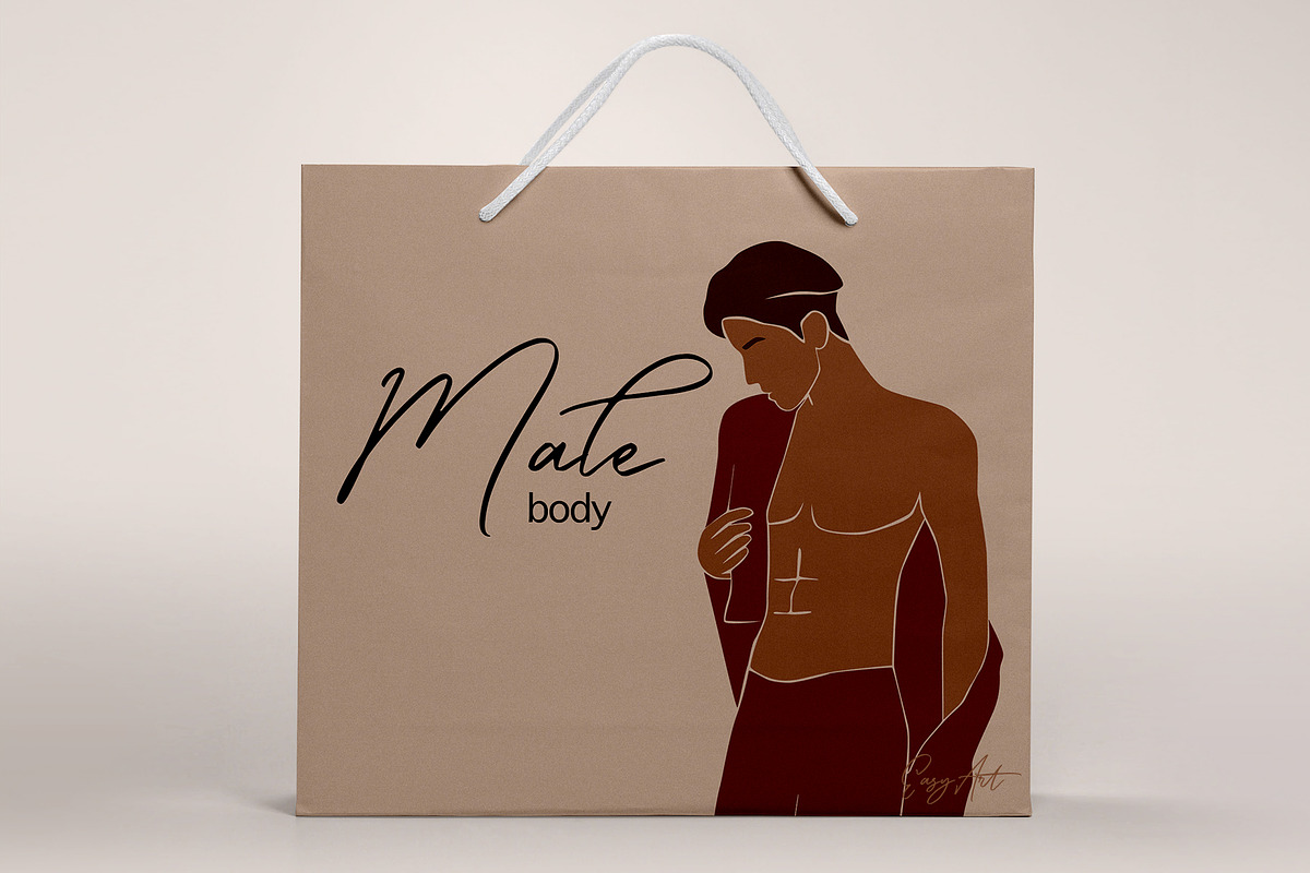 Male body collection, a Decorative Illustration by EasyArt (Photo 9 of 12)